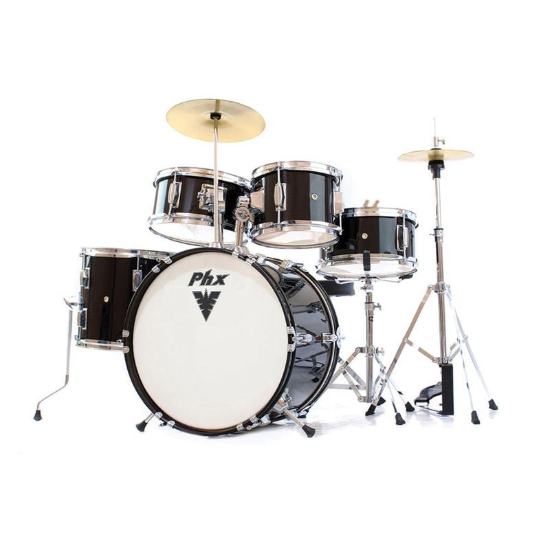 Bateria acústica infantil phx ds514c bumbo 14 polegadas - Bateria
